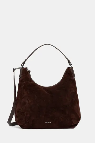 Semišová kabelka Coccinelle REBEKKA SUEDE