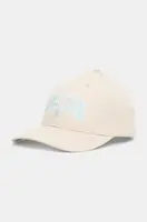 Šiltovka Karl Kani béžová farba, s potlačou, 70300006