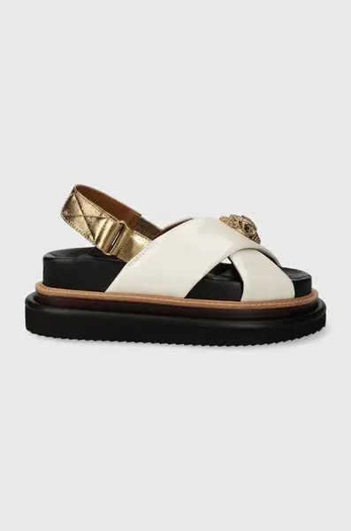 Kožené sandále Kurt Geiger London Orson Cross Strap Sandal