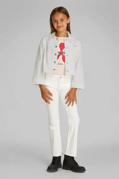 Detská rifľová bunda Calvin Klein Jeans