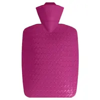 HUGO FROSCH Classic termofor proutěný design malina 1,8 l