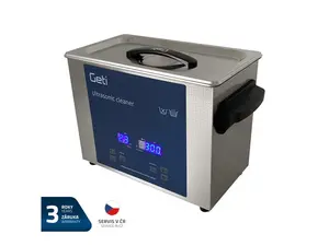 Ultrazvuková čistička GETI GUC 04B 4L nerez