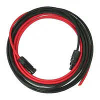 Solární kabel 6mm2, červený+černý s konektory MC4, 3m