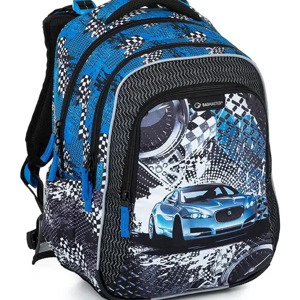 Školní batoh Bagmaster Lumi 23 D Blue/Black
