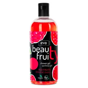 EVA NATURA Beauty Fruity Sprchový gel Red fruits 400 ml