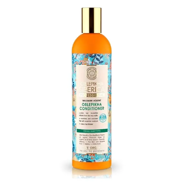 NATURA SIBERICA Rakytníkový balzám pro všechny typy vlasů 400 ml