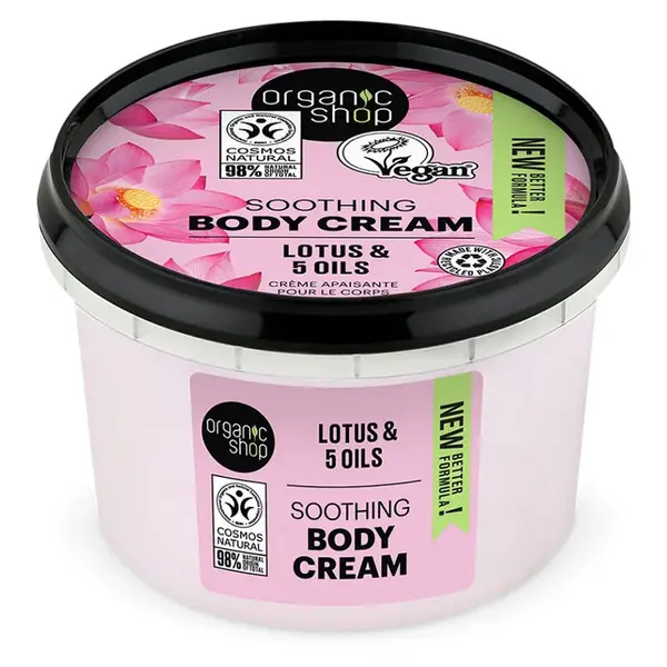 ORGANIC SHOP Tělový krém Indický lotos 250 ml