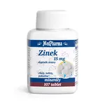 MEDPHARMA Zinek 15 mg 107 tablet