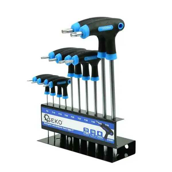 Šroubovák T Torx GEKO G30591 sada 10ks