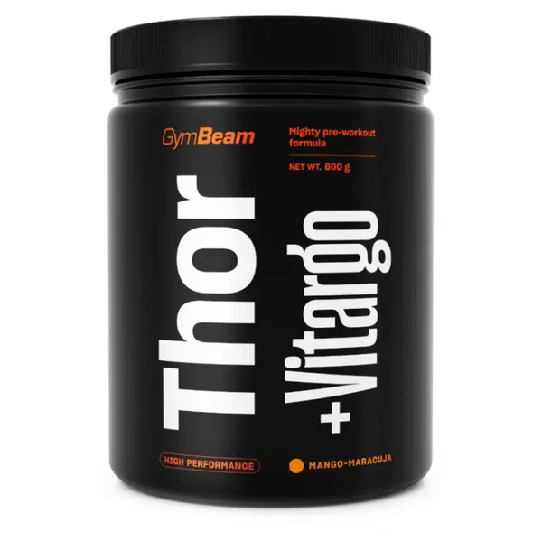 GYMBEAM  Thor fuel vitargo předtréninkový stimulant mango maracuja 600 g