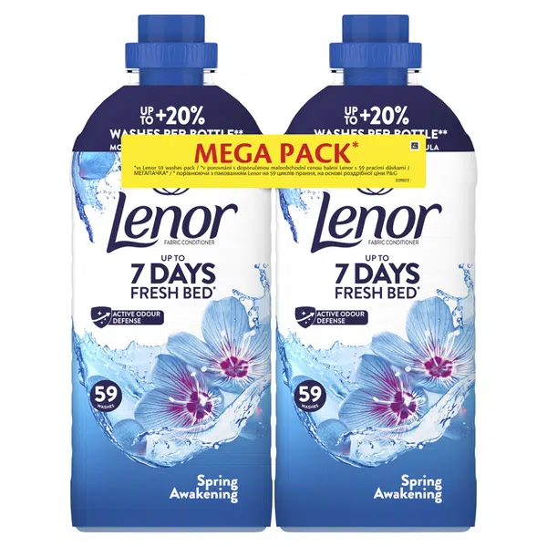LENOR Spring Aviváž 118 praní 2 x 1239 ml
