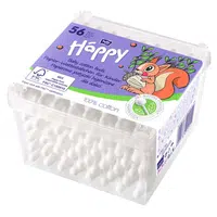 BELLA HAPPY Baby hygienické tyčinky papírové 56 kusů