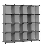Boxxx KOMBINACE REGÁLŮ, šedá, železo, 153/153/31 cm
