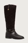 MICHAEL Michael Kors  kozačky nad kolena dámské kožené Beverly Flat Boot