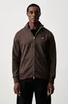 Gant  mikina na zips pánska s bavlnou