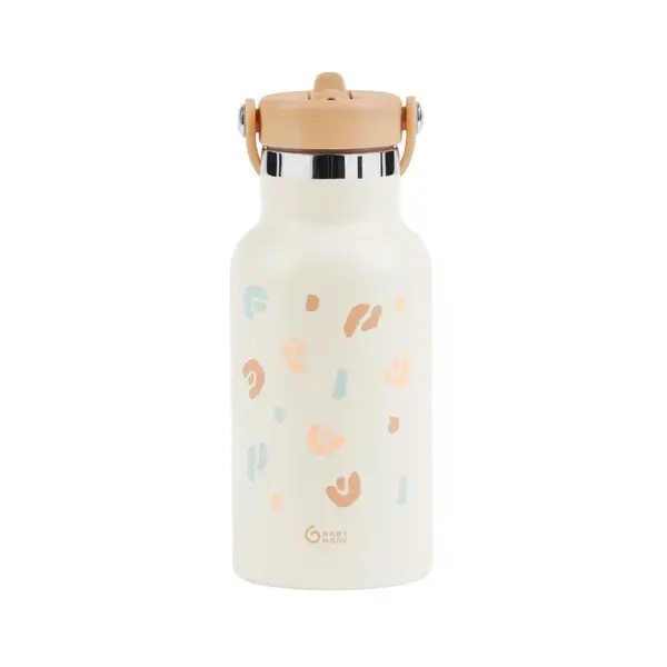 Babymoov termoska s pítkem 350ml Little Explorer Ivory