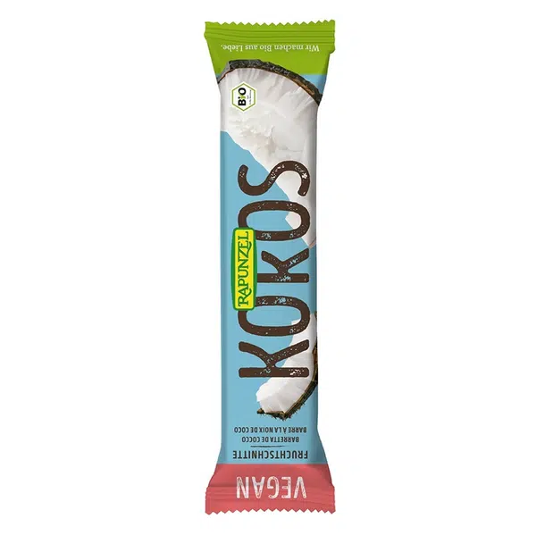 RAPUNZEL Tyčinka kokos BIO 40 g