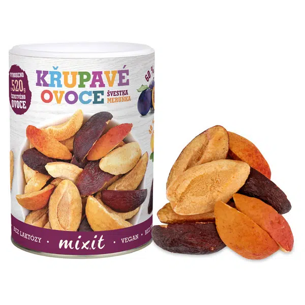 MIXIT Švestka Meruňka křupavé ovoce 65 g