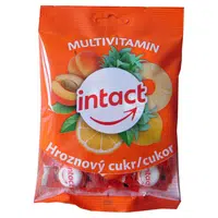 INTACT Hroznový cukr MULTIVITAMIN pastilky 75 g
