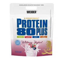 WEIDER Protein 80 plus lesní plody a jogurt 2000 g