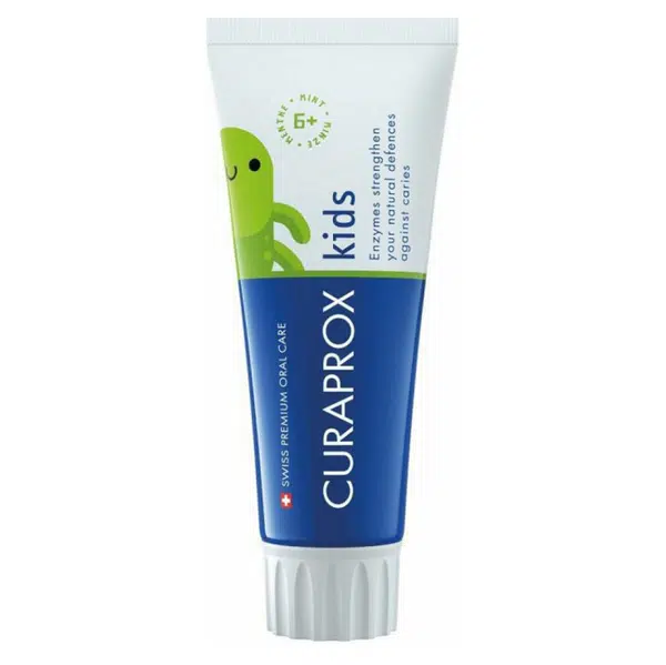 CURAPROX Kids Dětská zubní pasta od 6-ti let Máta 60 ml