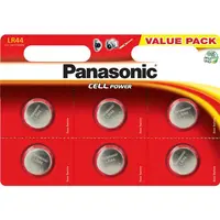 Baterie LR44 (A76) PANASONIC Cell Power alkalická 6ks / blistr