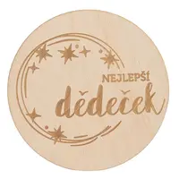 Podtácek ORION Nejlepší dědeček 12cm