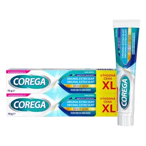 COREGA Original extra silný fixační krém XL 2 x 70 g