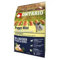 ONTARIO Puppy Mini Chicken & Potatoes granule pro štěňata, Hmotnost balení (g): 2,25 kg