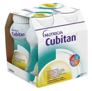 CUBITAN s příchutí vanilka 4 x 200 ml