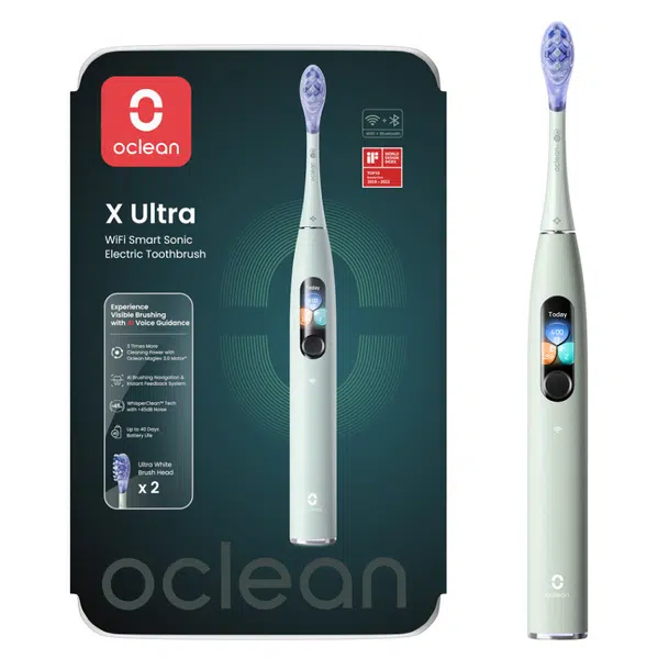 OCLEAN X Ultra Green Sonický kartáček 1 kus