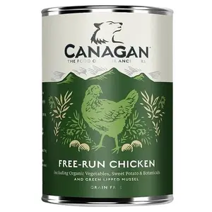 CANAGAN Free-run chicken konzerva pro psy 400 g