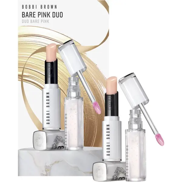Bobbi Brown Holiday Bare Pink Duo dárková sada na rty