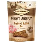 CARNILOVE Meat Jerky Turkey & Rabbit Bar pro psy 100 g