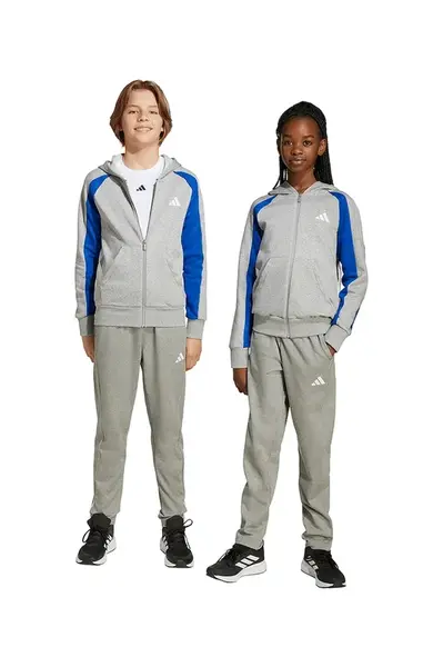 Dětská tepláková souprava adidas šedá barva, JW2511