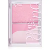 espoir Tone Pairing Cheek trio tvářenka pro dokonalý vzhled odstín Pink Icing 9 g