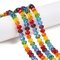 Transparent Glass Beads Strands