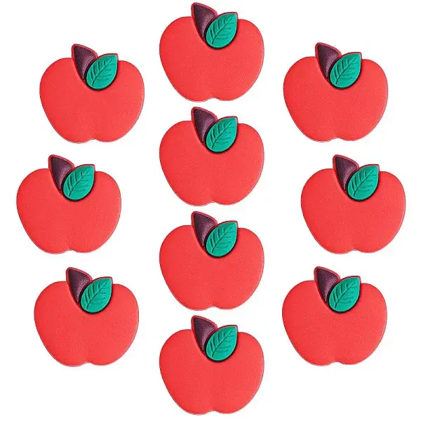 10Pcs Silicone Beads