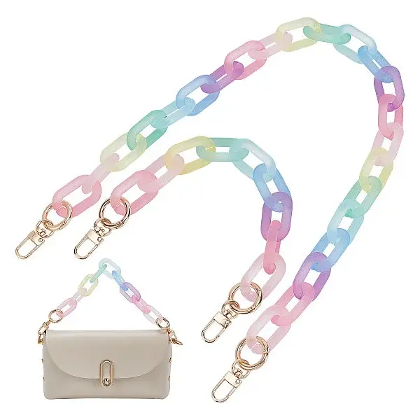 2Pcs Acrylic Bag Handles