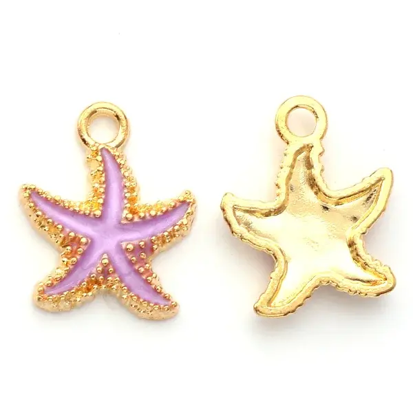 Alloy Enamel Pendants