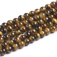 Natural Tiger Eye Beads Strands