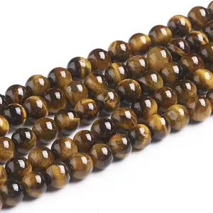 Natural Tiger Eye Beads Strands