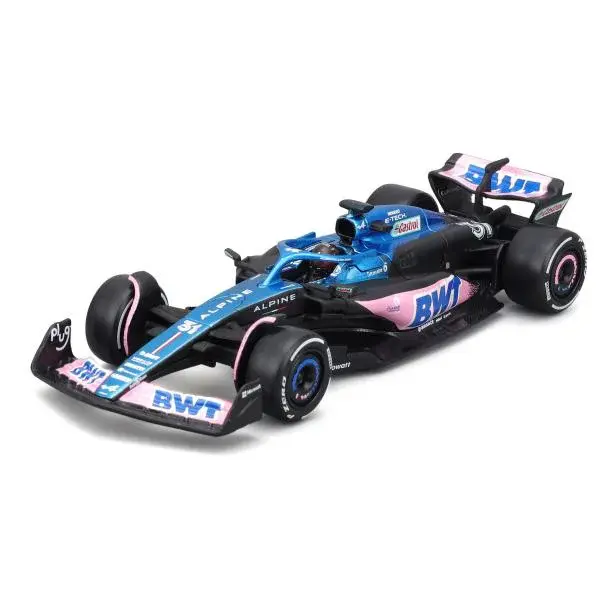 Bburago 1:43 RACE Formula F1 - BWT Alpine F1 Team A524 (2024) #31 (Esteban Ocon) - s dr