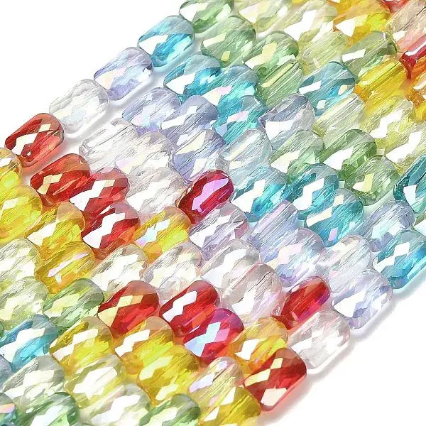 Electroplate Glass Beads Strands