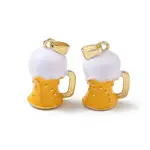 Brass Enamel Pendants