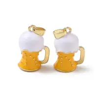 Brass Enamel Pendants