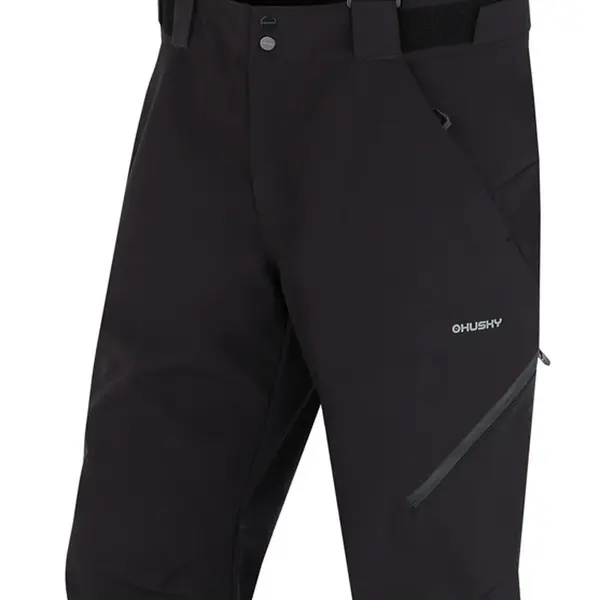 Husky Galti M M, černá Pánské lyžařské kalhoty