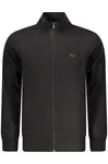 RIFLE MEN'S BLACK ZIP-UP SWEATSHIRT