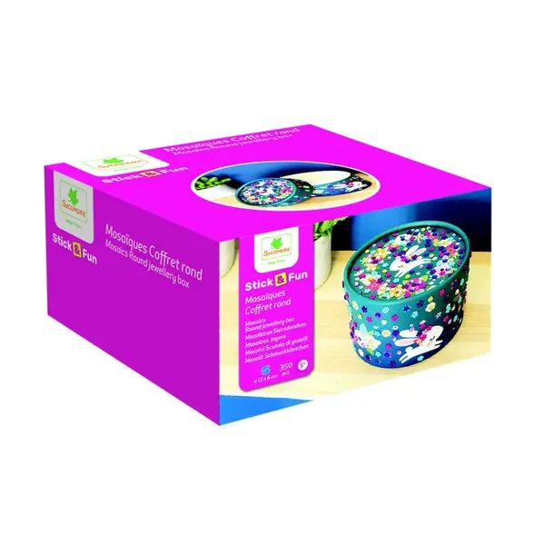 Stick & Fun - oválna šperkovnica