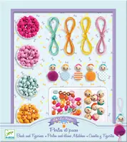 Súprava na výrobu šperkov – koráliky a figúrky